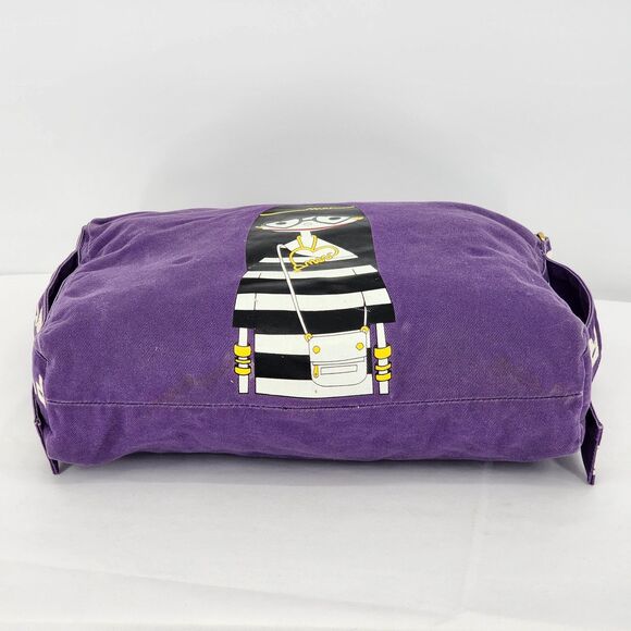 Marc by Marc Jacobs Y2K Miss Marc Girl Purple Messenger Shoulder Bag RARE - Picture 6 of 16